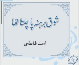 شوق برہنہ پا چلتا تھا – اسد فاطمی